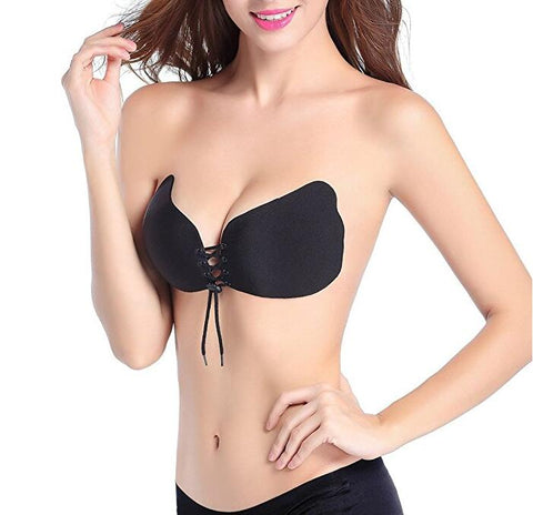 Image of Strapless Drawstrings Push Up Bra
