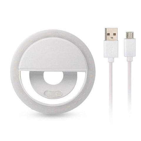 Image of USB Selfie Portable Led Ring Light for iPhone