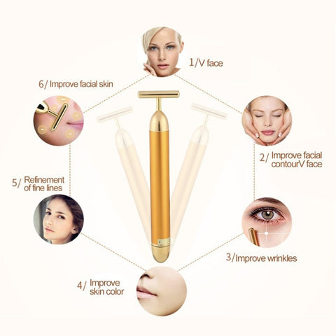Image of 24k Gold Anti-Wrinkle Face Roller