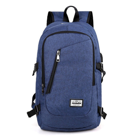 Image of Theft Proof USB Charging Backpack