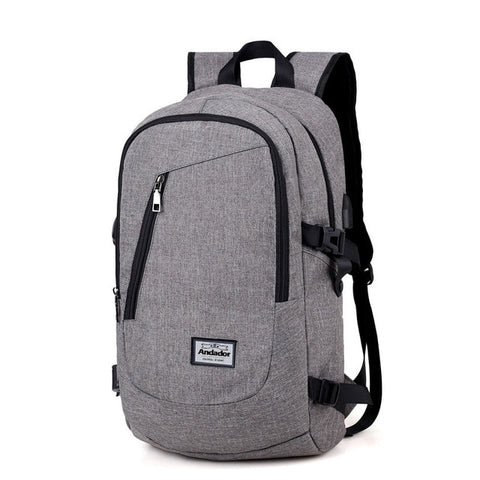 Image of Theft Proof USB Charging Backpack