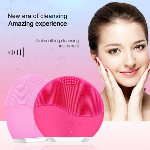 Image of Mini Electric Facial Silicone Cleansing Brush