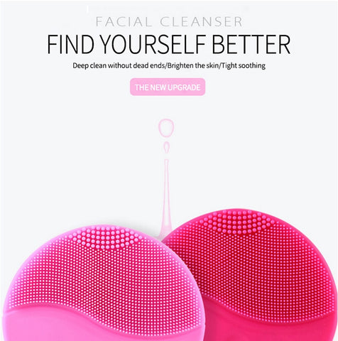 Image of Mini Electric Facial Silicone Cleansing Brush