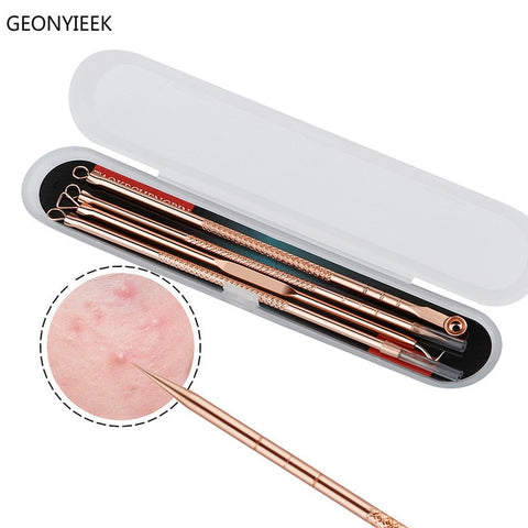 Image of 4pcs/set Blackhead Pimple Belmish Remover Tool