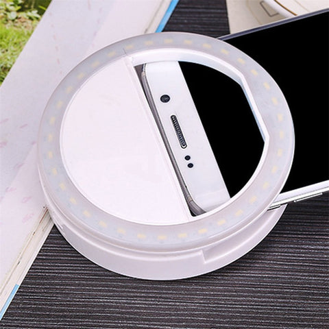 Image of USB Selfie Portable Led Ring Light for iPhone