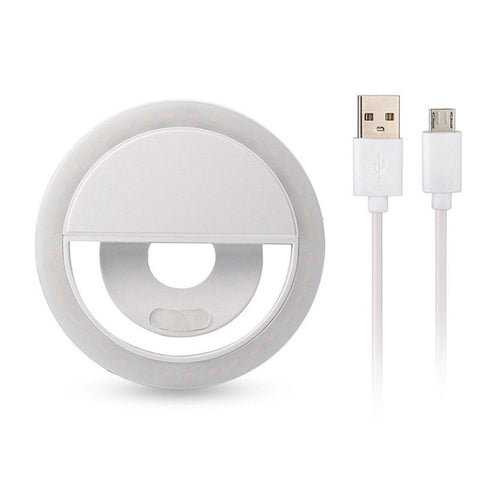 Image of USB Selfie Portable Led Ring Light for iPhone