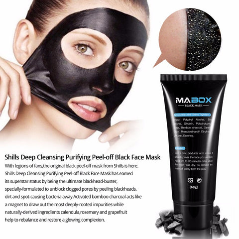 Image of Bamboo Charcoal Purifying Blackhead Remover Mask
