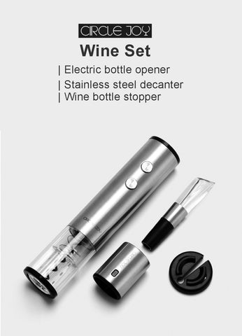 Electric Wine Opener Set