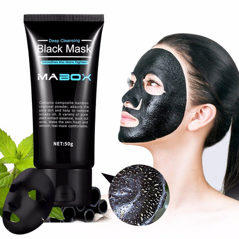 Image of Bamboo Charcoal Purifying Blackhead Remover Mask