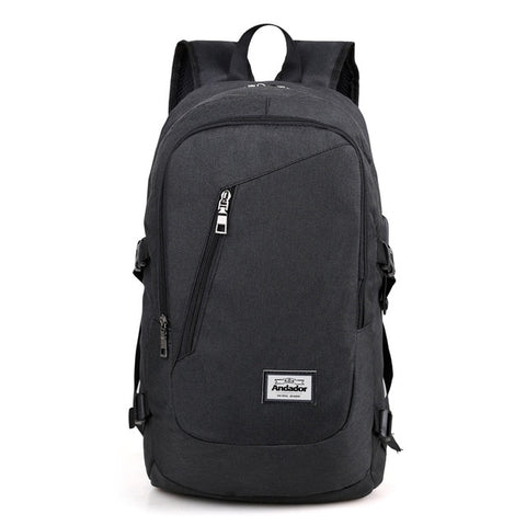 Image of Theft Proof USB Charging Backpack
